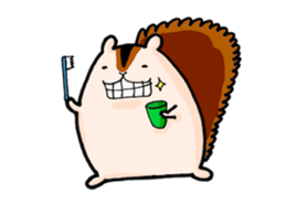 Funny Squirrel Jun sticker #1863147