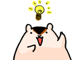 Funny Squirrel Jun sticker #1863168