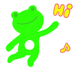 Frog sticker 2(daily conversation) sticker #1863512