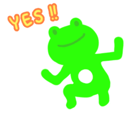 Frog sticker 2(daily conversation) sticker #1863515
