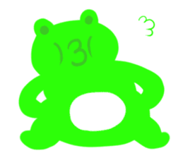 Frog sticker 2(daily conversation) sticker #1863532