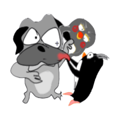 Family of mischievous Penjirou