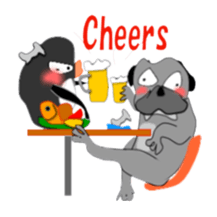 Family of mischievous Penjirou sticker #1863711