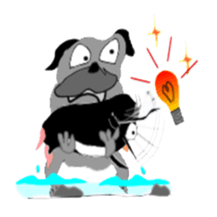 Family of mischievous Penjirou sticker #1863730