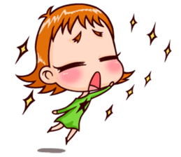 Real life of Star Girl sticker #1864110