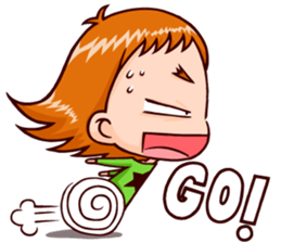 Real life of Star Girl sticker #1864111