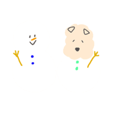 Kenpi Spring, summer, fall and winter sticker #1864607