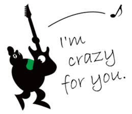 MocaRock / LOVE / English sticker #1864626