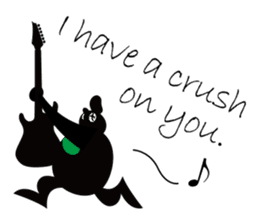 MocaRock / LOVE / English sticker #1864628