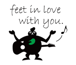 MocaRock / LOVE / English sticker #1864629