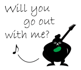 MocaRock / LOVE / English sticker #1864635