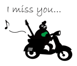 MocaRock / LOVE / English sticker #1864636