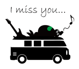 MocaRock / LOVE / English sticker #1864642