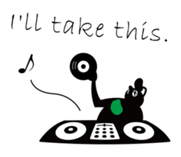 MocaRock / LOVE / English sticker #1864655