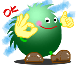 Vegetable boy sticker #1865305