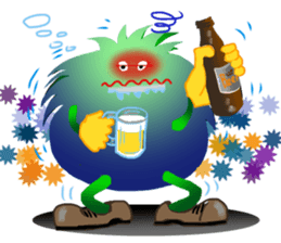 Vegetable boy sticker #1865320