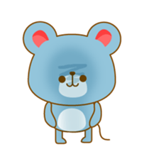 The sticker of a Rat sticker #1865409