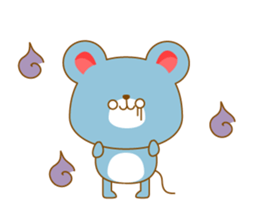 The sticker of a Rat sticker #1865417