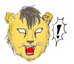 Mr.Liono sticker #1865531