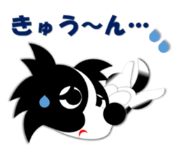 Penne the border collie sticker #1865835