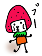 Ichiko of the strawberry sticker #1866577