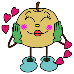 Everyday life of the cute fruit