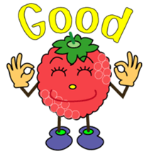 Everyday life of the cute fruit sticker #1866943