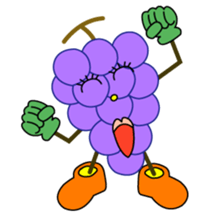 Everyday life of the cute fruit sticker #1866950