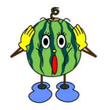 Everyday life of the cute fruit sticker #1866955