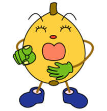 Everyday life of the cute fruit sticker #1866957