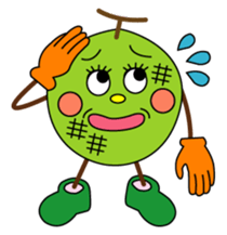 Everyday life of the cute fruit sticker #1866958