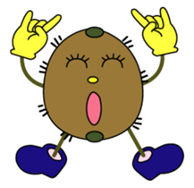 Everyday life of the cute fruit sticker #1866962