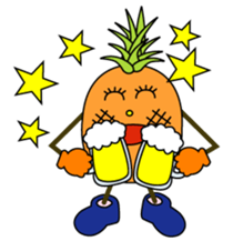 Everyday life of the cute fruit sticker #1866963