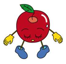Everyday life of the cute fruit sticker #1866966