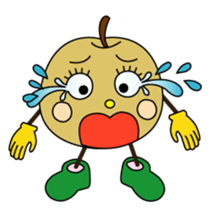 Everyday life of the cute fruit sticker #1866967