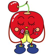 Everyday life of the cute fruit sticker #1866970