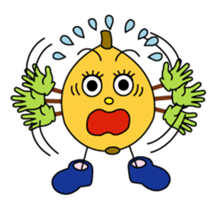 Everyday life of the cute fruit sticker #1866972