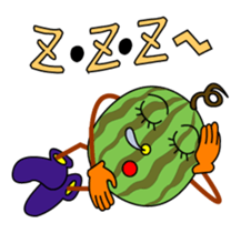 Everyday life of the cute fruit sticker #1866974