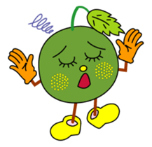 Everyday life of the cute fruit sticker #1866978