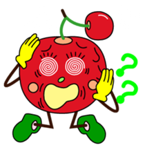 Everyday life of the cute fruit sticker #1866980