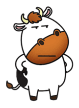 Moovin the Cow sticker #1867143