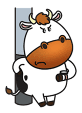 Moovin the Cow sticker #1867161