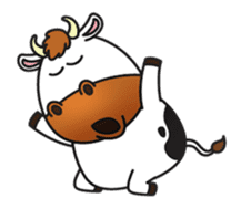 Moovin the Cow sticker #1867162
