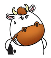 Moovin the Cow sticker #1867172