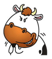 Moovin the Cow sticker #1867173