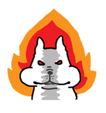 The Ume of a dog sticker #1867279