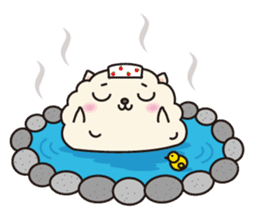 Fluffy Cotton doggie - "Onishi-san" - sticker #1867466