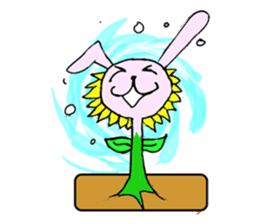 rabbitflower "Usahima" sticker #1867622