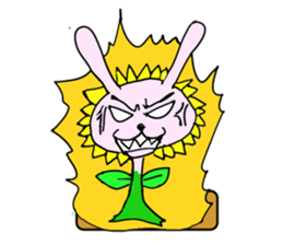 rabbitflower "Usahima" sticker #1867632