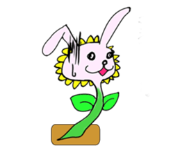 rabbitflower "Usahima" sticker #1867641